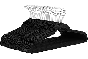 Velvet Non-Slip Hangers for Closet Organization – 30-Pack