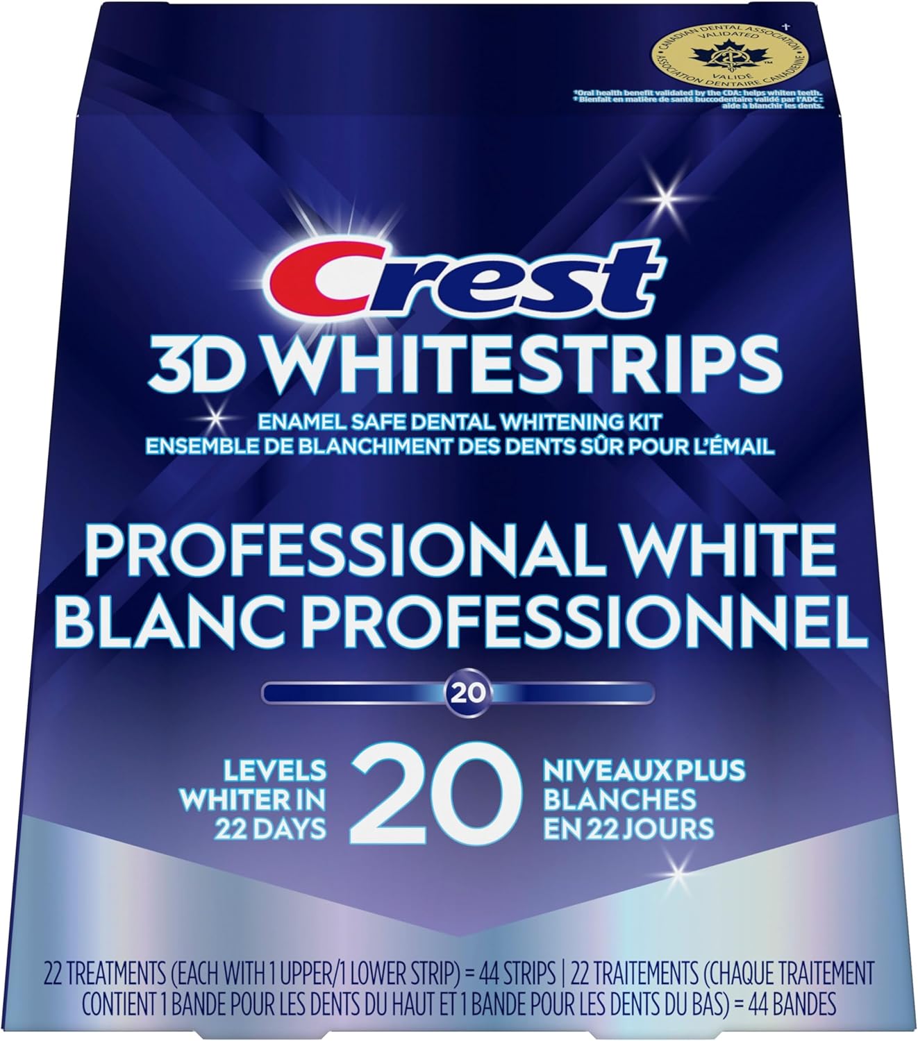 Crest 3D Whitestrips Professional Teeth Whitening at Home