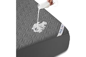 Waterproof Mattress Protector Queen – Soft & Noiseless