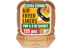 Air Fryer Paper Liners – Non-Stick, Easy Cleanup