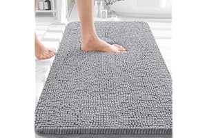 Bathroom Rugs 30x20 – Extra Soft Chenille Bath Mat