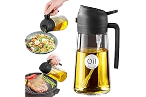 Glass Olive Oil Sprayer Bottle – Mess-Free Portion Control